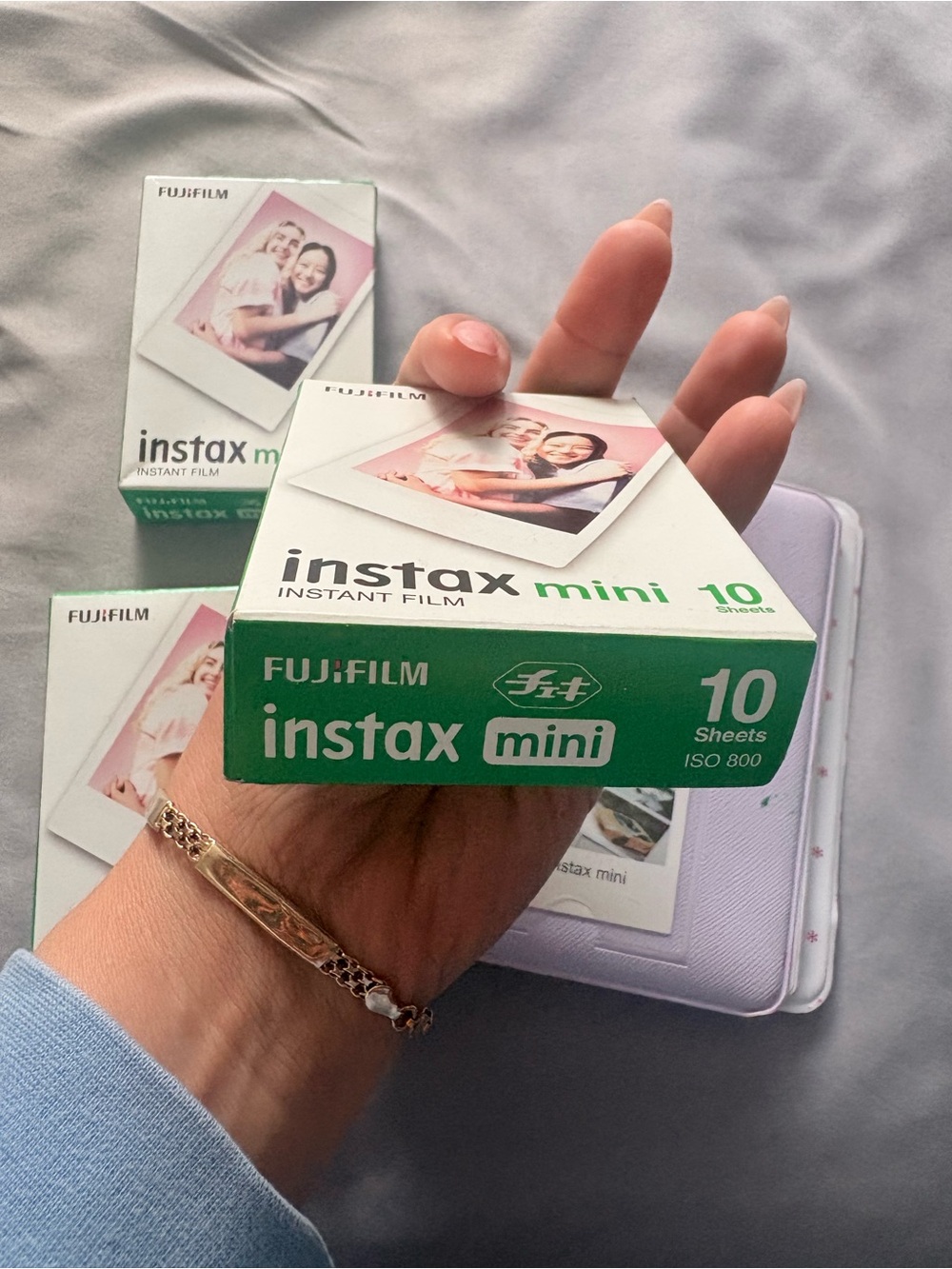 Fujifilm Instax Mini Photo Album - Light Lavender and White - Picture 11 of 13